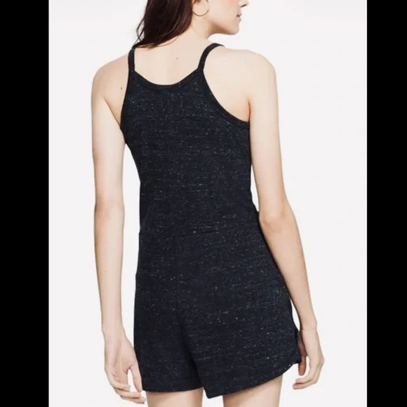 Nike Gym Vintage Romper in Black/Sail - Picture 2 of 6